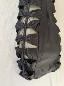 New WOT Agent Provocateur Black Dress Corset Back,  Cut Out Sides AP  2 Size XS
