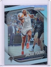 2025 Panini Prizm WNBA #23 Jackie Young Silver Prizms