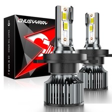2pcs 6500k H49003 Led Headlight Hi-low Beam Bulbs Fit Toyota Corolla 1998-2000