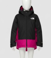 The North Face Girls Kids Pink Freedom Insulated Water Repellent Jacket, S 7/8 