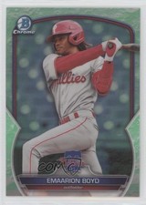 2023 Bowman Draft Chrome Lunar Glow Refractor Emaarion Boyd #BDC-43 3pu