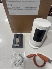 Ring Stick Up Cam Battery 3rd Gen, White 