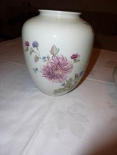 Vase Blumenvase VEB R Reichenbach Porzellan bemalt ca. 1970 DDR