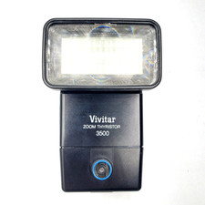 Vivitar Zoom Thyristor 3500 Universal Shoe Mount Camera Flash