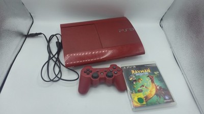 Sony PlayStation 3 Super Slim Konsole | PS3 500GB Rot | inkl. Controller 