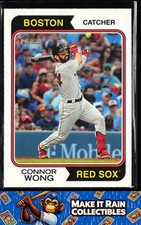 Connor Wong 2023 Topps Heritage #366 Boston Red Sox Baseball