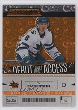2023 Upper Deck Credentials Debut Ticket Access Orange /249 Ty Emberson #120 9be