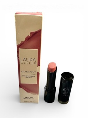 Laura Geller Smart Pout Transfer-Proof Matte Lipstick Oracle 0.11oz / 3.2g-NIB