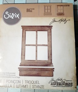 SIZZIX #658780 Bigz TH Alterations Window & Window Box