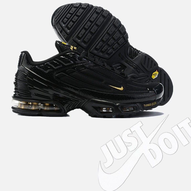 Air Max Plus \"Black/Gold\" メンズサイズ27.5センチ Amazon.com | Nike Air Max Plus Men's Shoes (DM0032-013