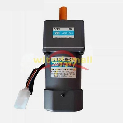 1PCS New ZD 5IK60RGN-CF Speed Control Motor & 5GN 3K Gear Head 220V 60W