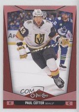 2024-25 O-Pee-Chee Red Border Paul Cotter #130 2o7