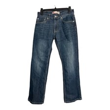 Kids Levi's 505 size 16 Regular 28x28 Blue Jeans Denim Pants