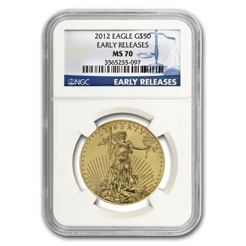 2012 1 oz American Gold Eagle MS-70 NGC (Early Releases)