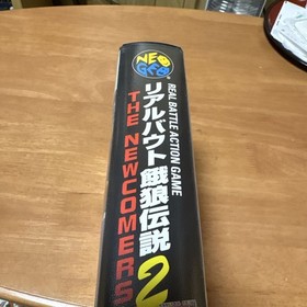 REAL BOUT FATAL FURY 2 SNK NEOGEO AES ROM Japan Retro Fighting Game Tested JP