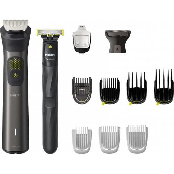 Set Di Rasatura Multigroomer Philips Serie 9000 MG9540/15 Rifinitore Oneblade-image