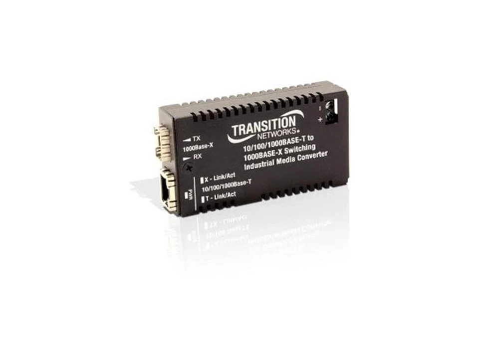 Transition Networks Hardened Mini 10/100/1000 Bridging Media Converter - Image 4 of 4
