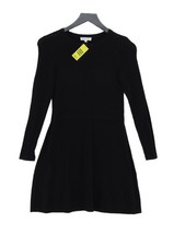 Warehouse Bodycon Midi Dress UK10 in Black