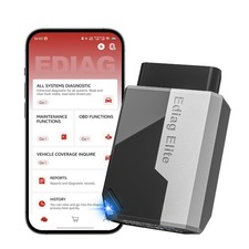 Ediag Elite KINGBOLEN Bluetooth OBD2 Scanner, Lifetime NO Cost Update Bidirec...