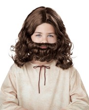 California Costumes Jesus Wig Beard Child Costume, Acc ACC, One Color