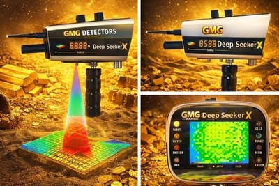 GMG Deep Seeker X   3D Laser Imaging Gold Scanner 2026