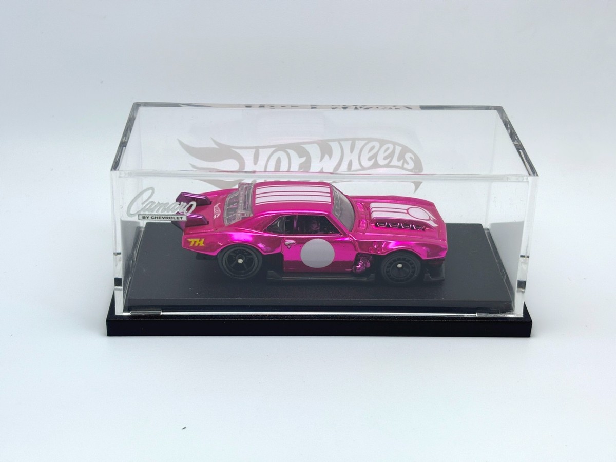 Custom Spectraflame Mirror Chrome PINK 1/64 Hot Wheels CUSTOM '68
