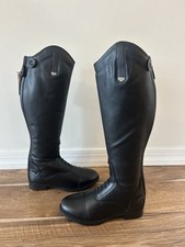 NEW Horze Rover Tall Field Boots in Women's Size 8.5 - Black - 39099-099-39 