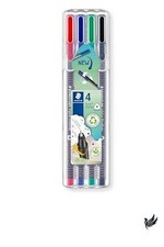 STAEDTLER 334 SB4 Triplus Fineliner Superfine Pen 0.3mm Line Width - Assorted