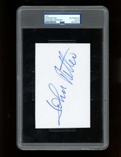 John Ritter Signed Cut Auto Autograph PSA/DNA Authentic ZZ5440 John Ritter Signed Cut Auto Autograph PSA/DNA Authentic ZZ5440