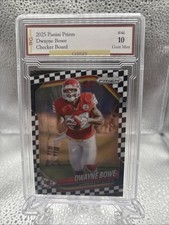 2025 Panini Prizm Dwayne Bowe Checker Board #46 GEM 10 Chiefs
