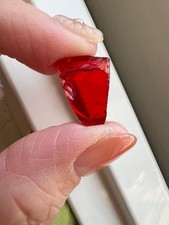 Andara Crystal Scarlet Shift 2.7g Rare Red Natural Glass Healing Stone