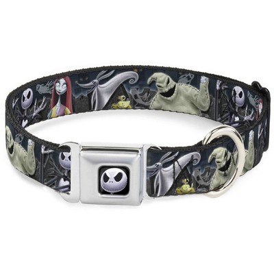 Dog Collar DYAI-Jack Expression6 Full Color Nightmare Before Christm (US IMPORT)