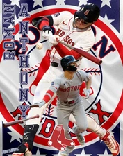 Boston Red Sox  Lithograph print of Roman Anthony 2025 11 x 14