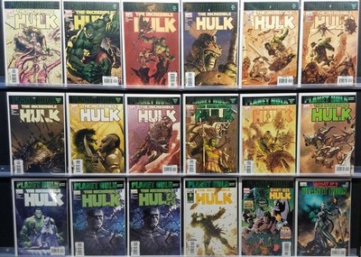 INCREDIBLE HULK #92-105 MARVEL 2006 GS & WHAT IF 100 & 104 SIGNED PAK! PLANET!