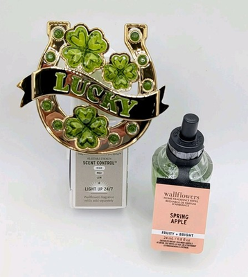 #ad *New Release* Bath amp; Body Works St Patrick#x27;s Day Lucky Horseshoe Wallflower Plug $39.99