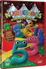 NumberJacks Standing By to Zoom! (2007) DVD Region 2 New & Sealed