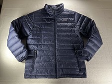Patagonia Down Sweater Puffer Jacket Kids XL 14 Navy Blue Coat Fall 2018