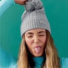 Michael Kors Pom-pom Knit Beanie Women display picture 2