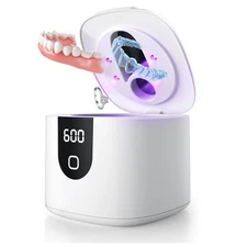 2025 Enhanced Ultrasonic Retainer Cleaner, 2X Efficiency, 45kHz 