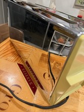 Vintage 4 - Slice Starflite Chrome And Yellow Toaster Read Description 1960s/70s