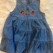 Oshkosh Vintage Jean Dress Size 3T