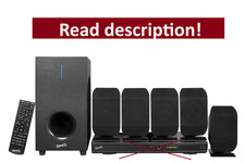 Supersonic SC-38HT 5.1 Channel DVD Home Theater System w/ Karaoke Function