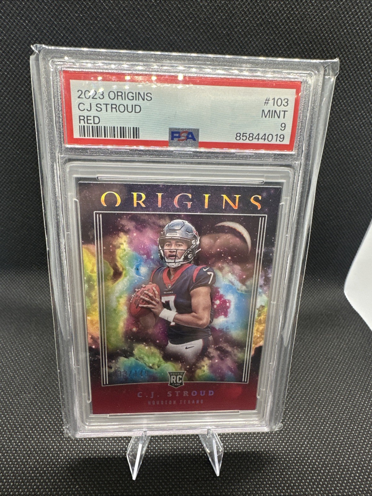 2023 Panini Origins - Rookies C.J. Stroud #103 Red /149 (RC)