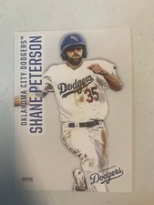 2019 Shane Peterson Oklahoma City Dodgers Team Card