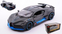 Rastar 1/32 Bugatti Divo Sound Grau Statisches Modell Diecast
