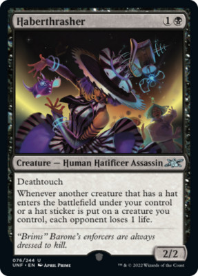 HABERTHRASHER x4 mtg NM-M Unfinity 4 Unc