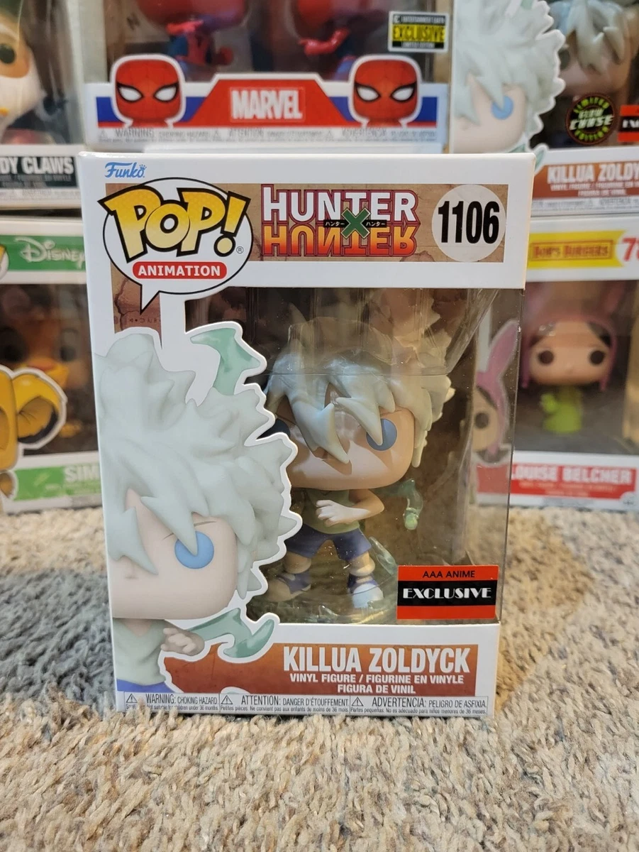 Funko POP Hunter X Hunter n°1106 Killua Zoldyck (AAA Anime Exclusive)