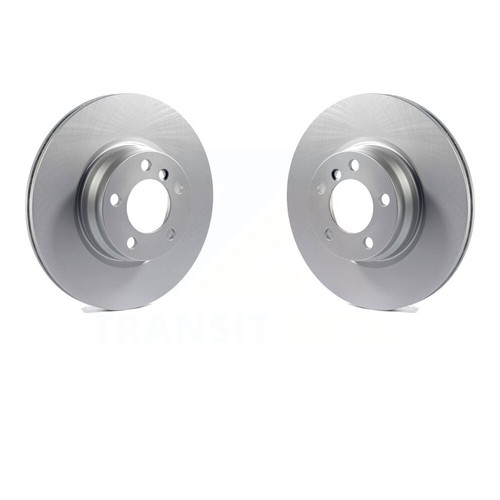 Front Coated Disc Brake Rotor Pair For BMW 328i xDrive 428i Gran Coupe