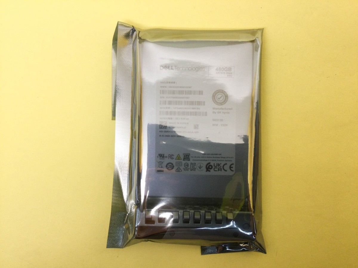 MKYJJ Dell 480GB SATA 6GBPS Mixed Use 2.5