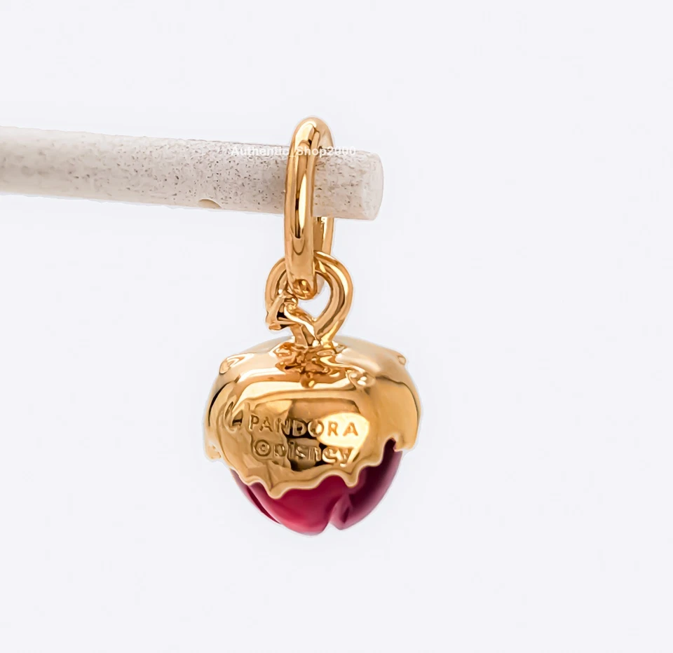 Dije colgante 100 % auténtico de Pandora villanos de Disney reina malvada manzana 763421C01 Foto 3 de 4